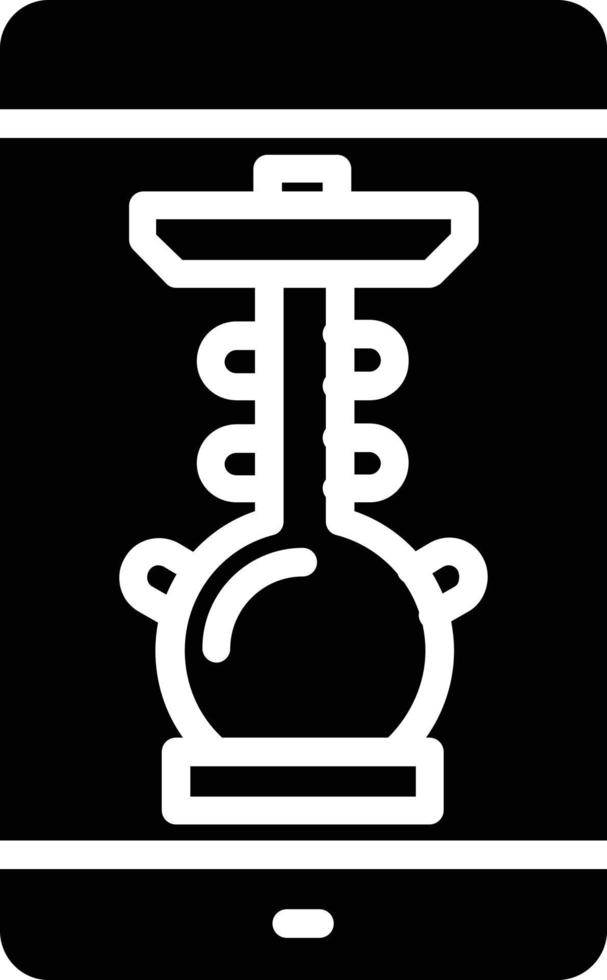 Smartphone Glyph Icon vector