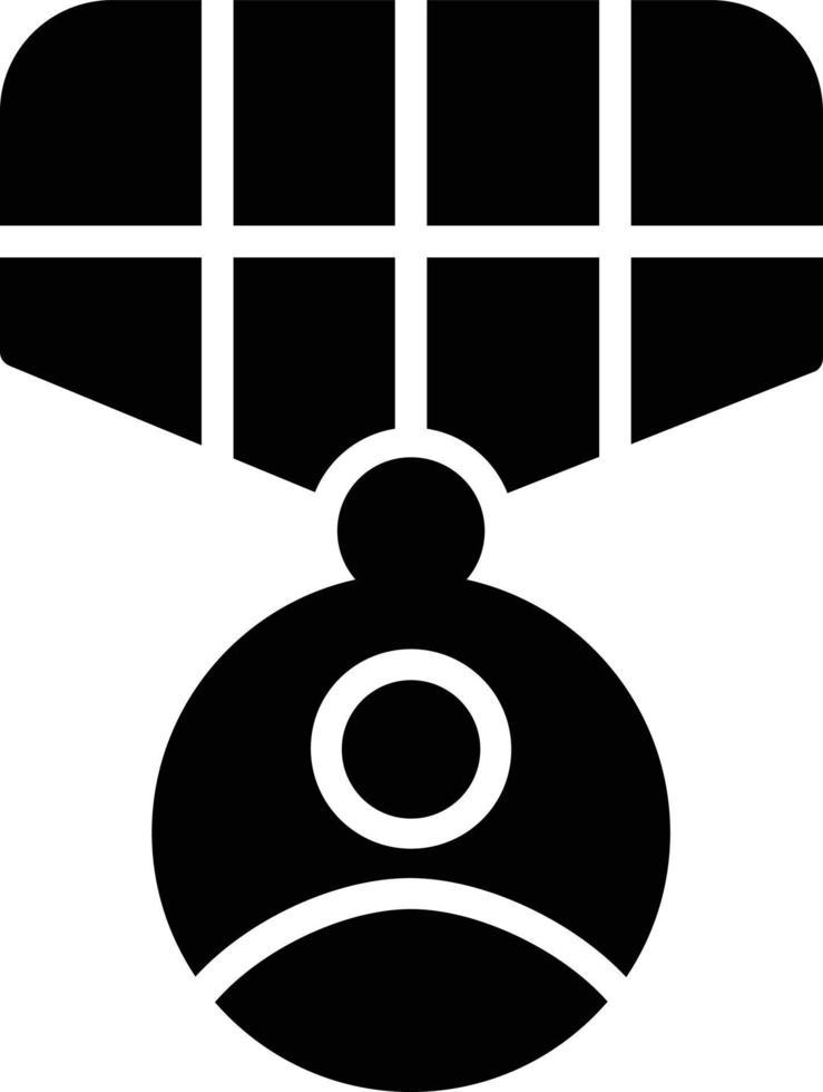 Medal  Glyph Icon vector