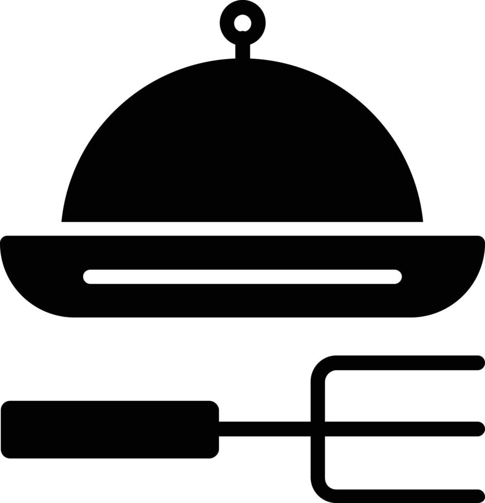 icono de glifo de comida vector