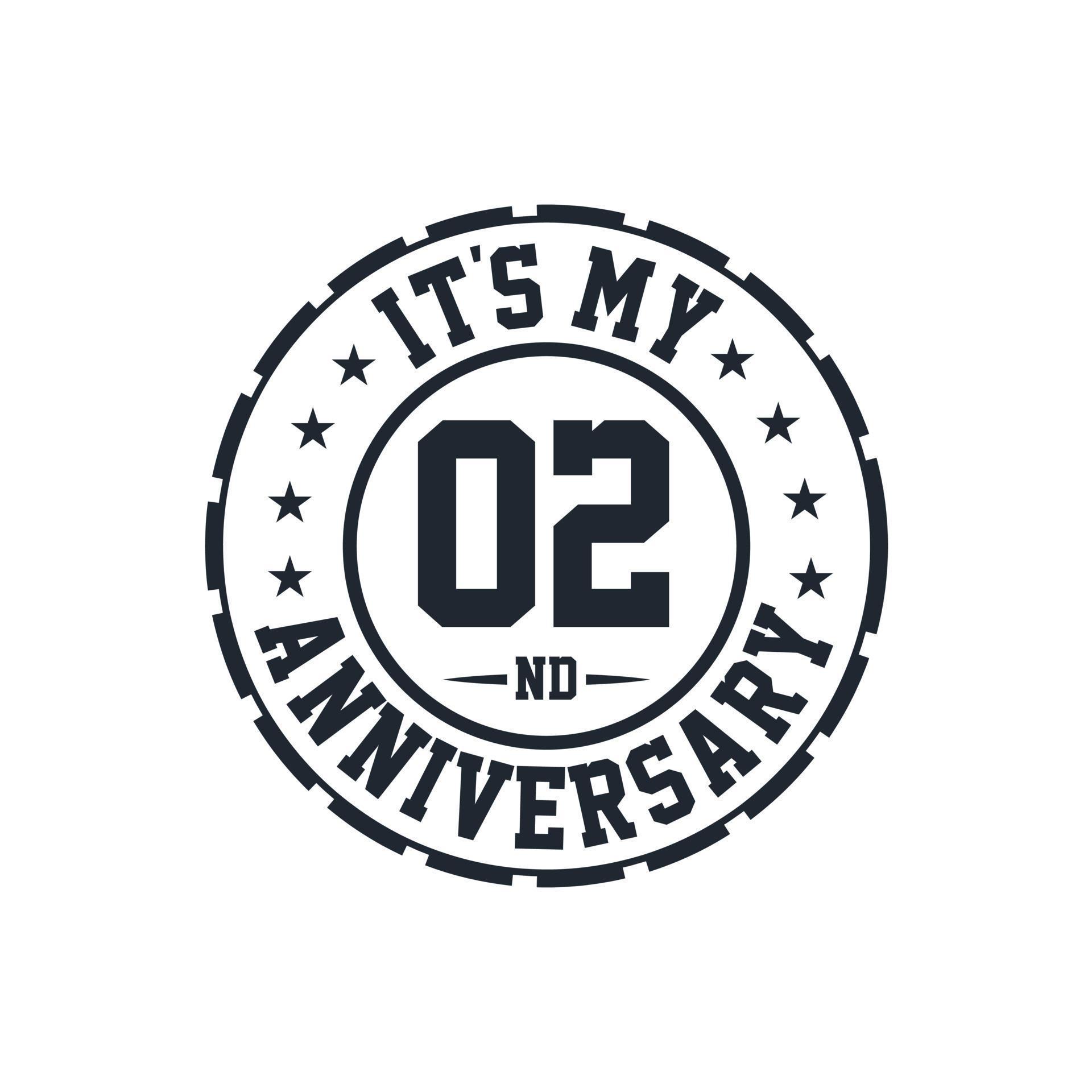 2nd Wedding Anniversary celebration It's my 2nd Anniversary 9681444