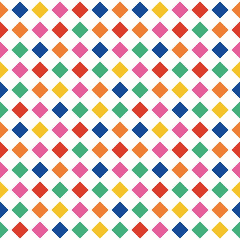 Abstract vector pattern design. Seamless pattern with colorful simple shapes. Geometric shape modern stylish texture.