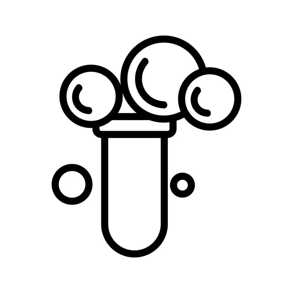 espuma, vector de icono de burbujas. ilustración de símbolo de contorno aislado