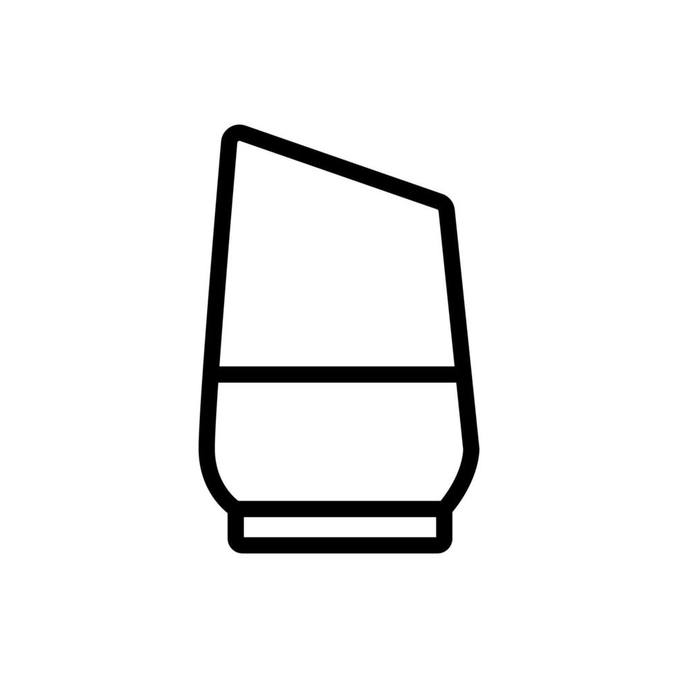 voice control icon vector. Isolated contour symbol illustration vector