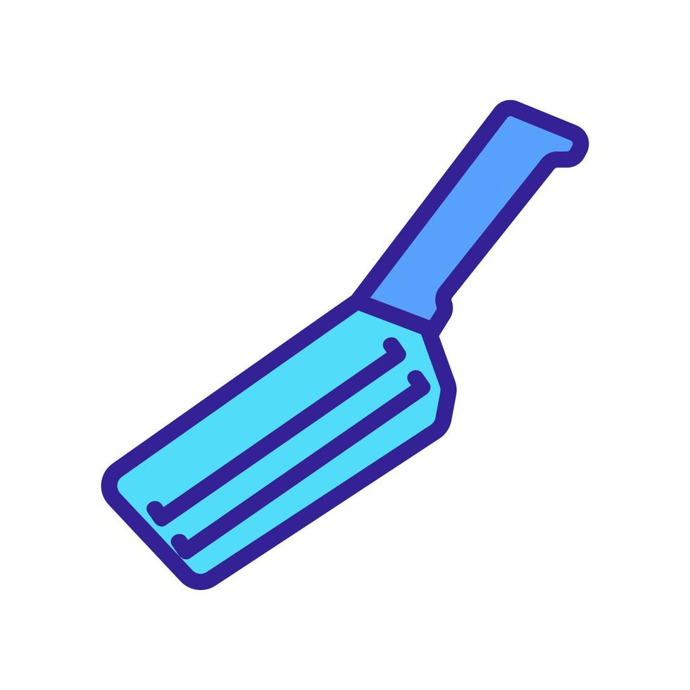 hand grater with handle icon vector outline illustration