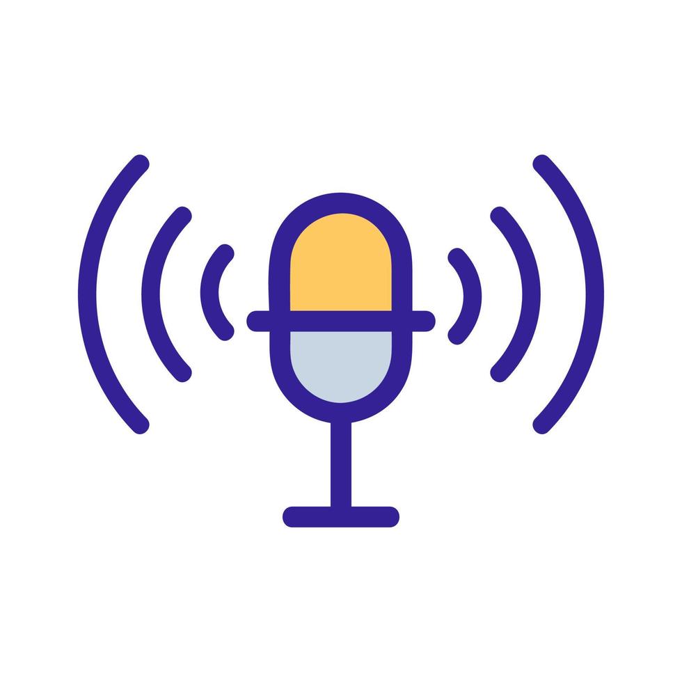 a working gramophone vector icon. Isolated contour symbol illustration