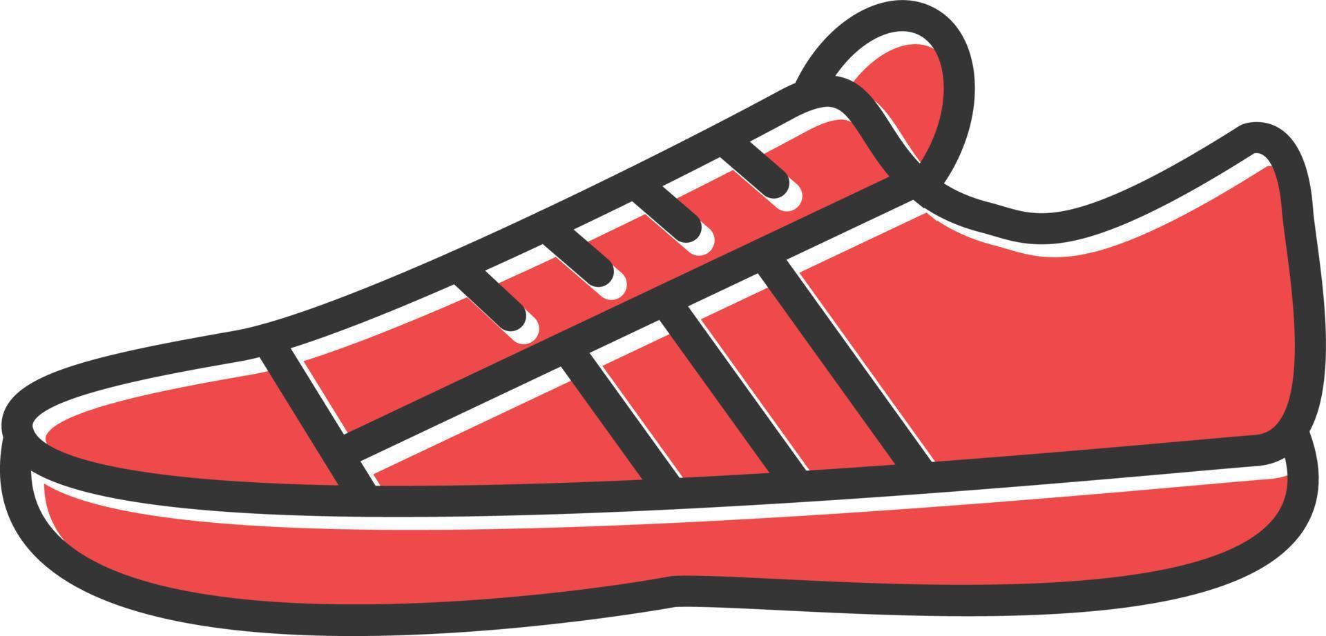 Sneakers Filled Icon vector