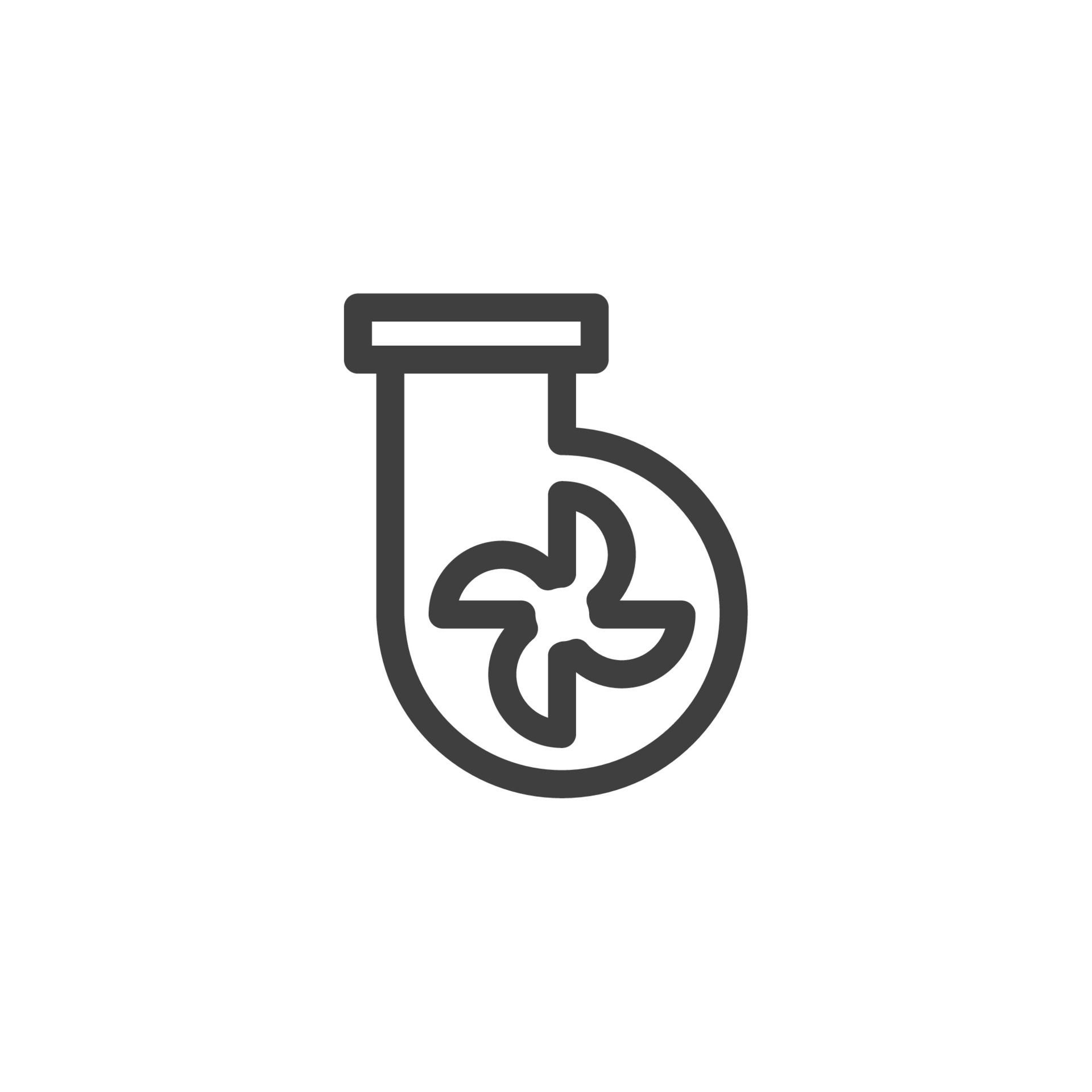 Vector sign of the Air pump symbol is isolated on a white background