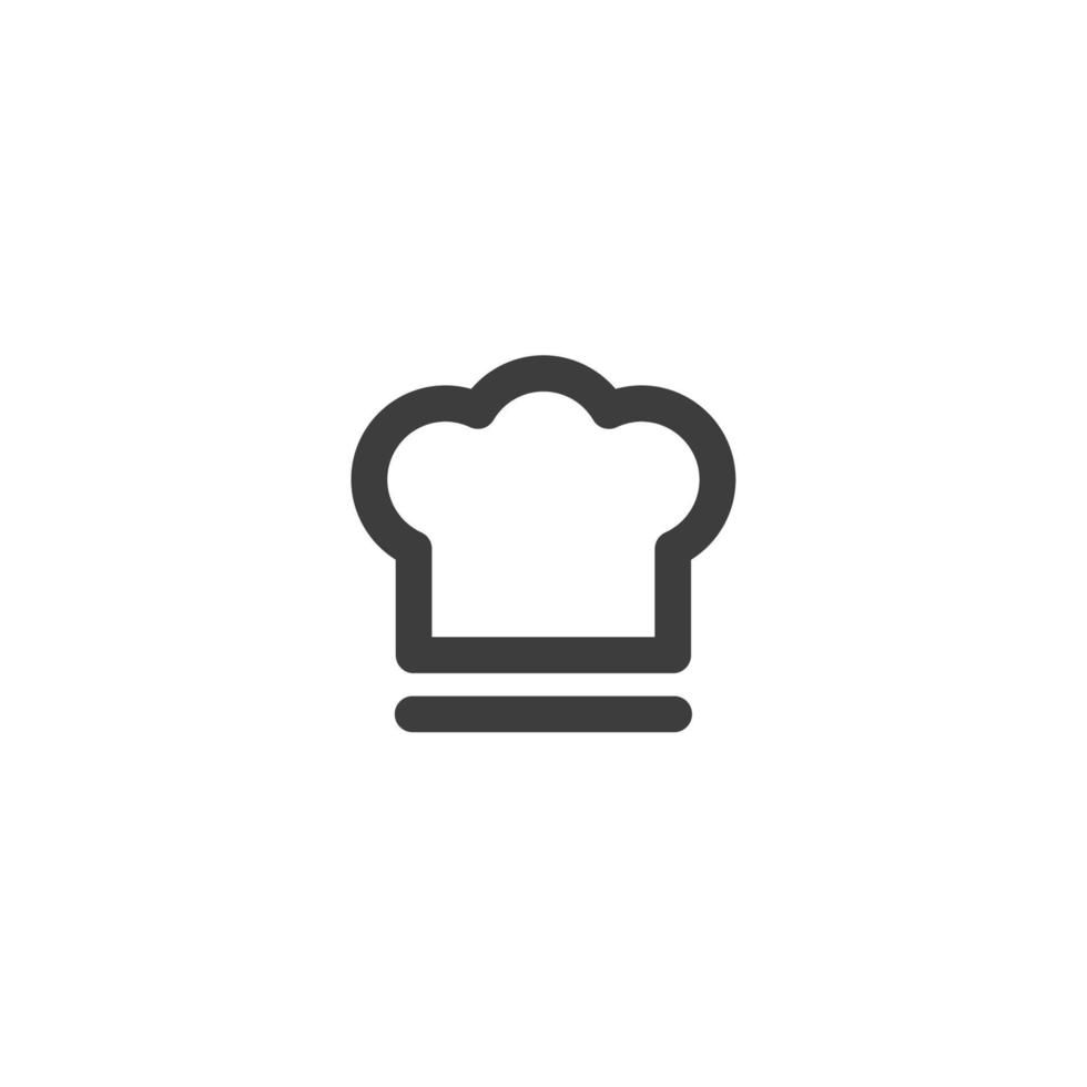 Vector Sign Of The Chef Hat Symbol Is Isolated On A White Background vector-sign-of-the-chef-hat-symbol-is-isolated-on-a-white-background