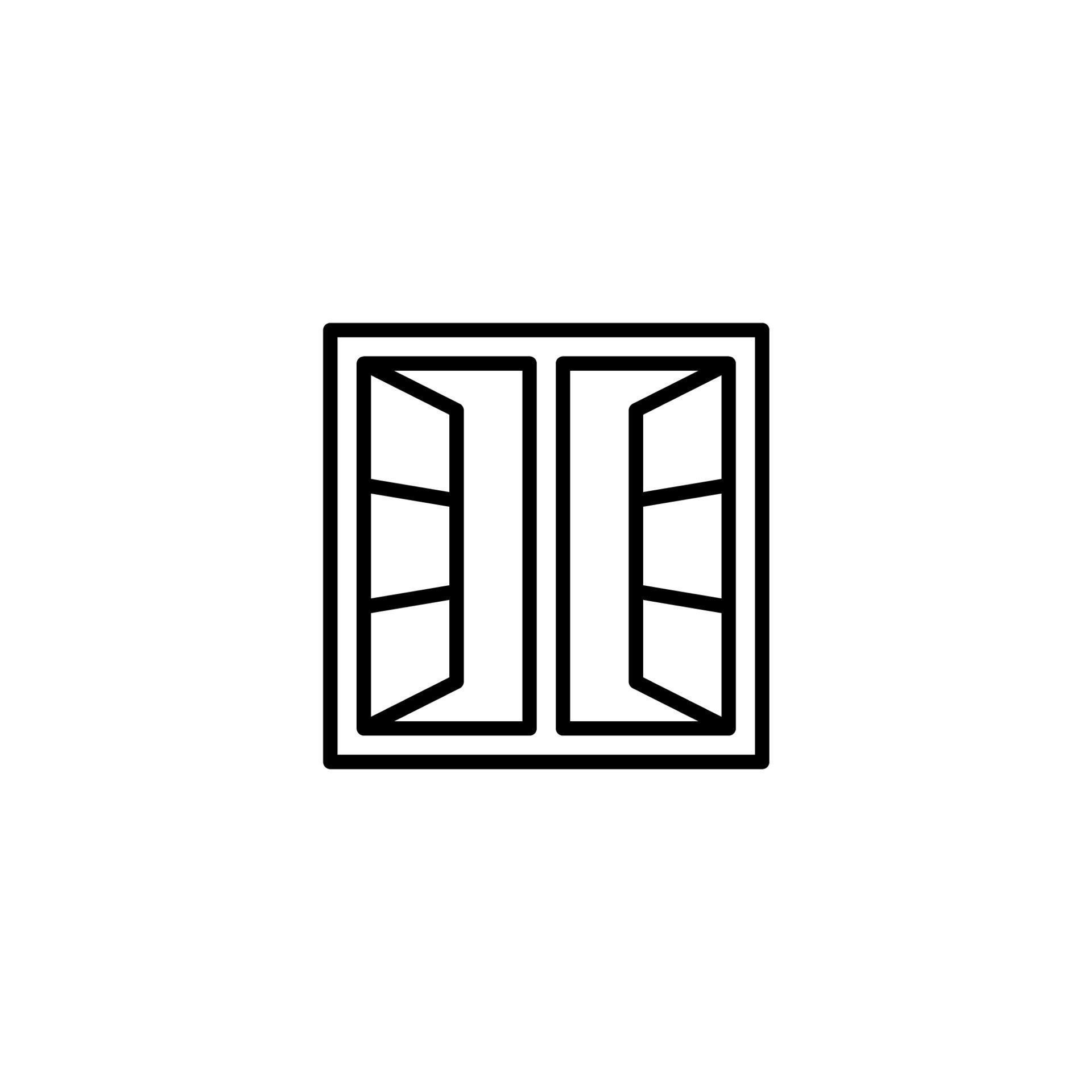 Vector sign of the Window symbol is isolated on a white background
