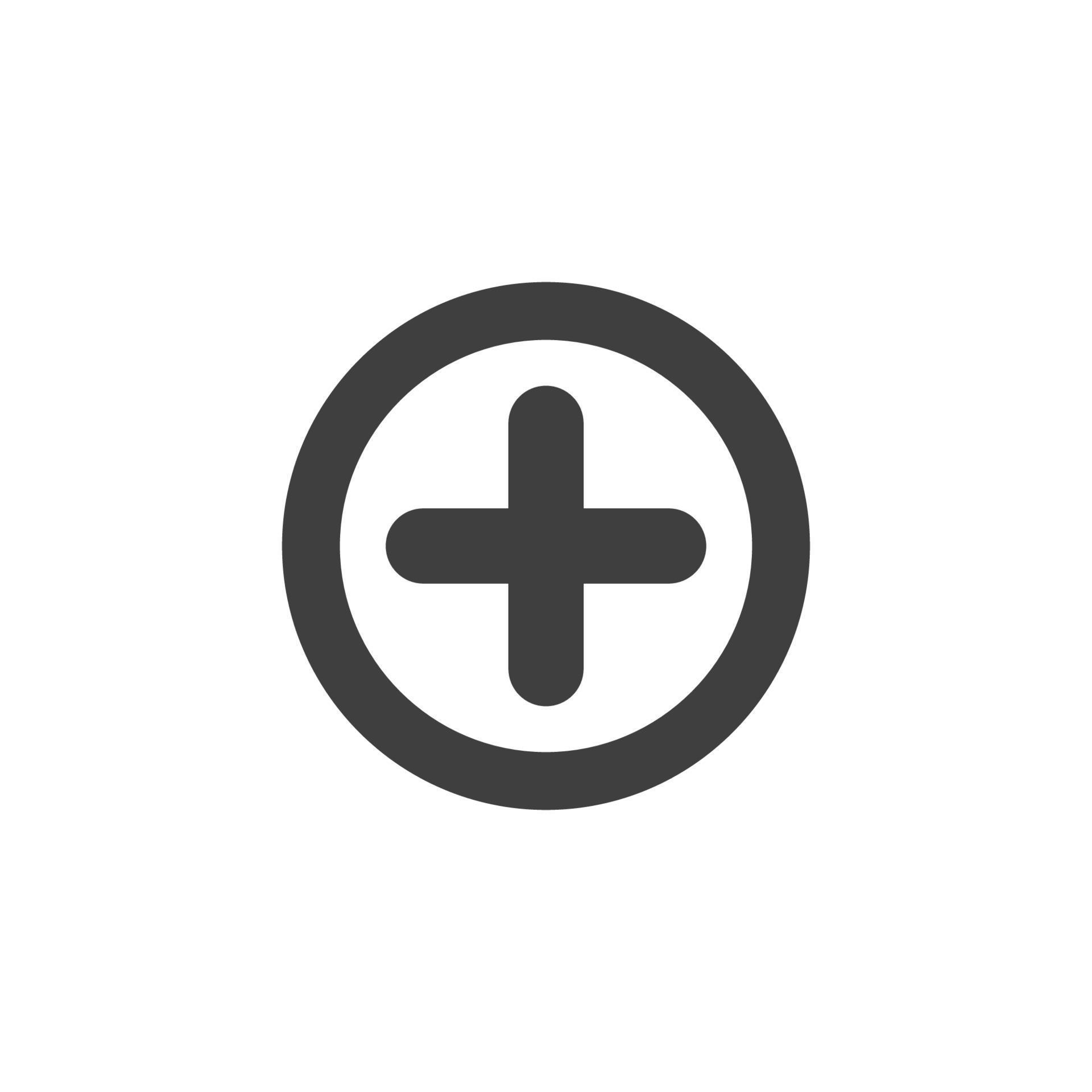 Vector sign of the plus symbol is isolated on a white background plus