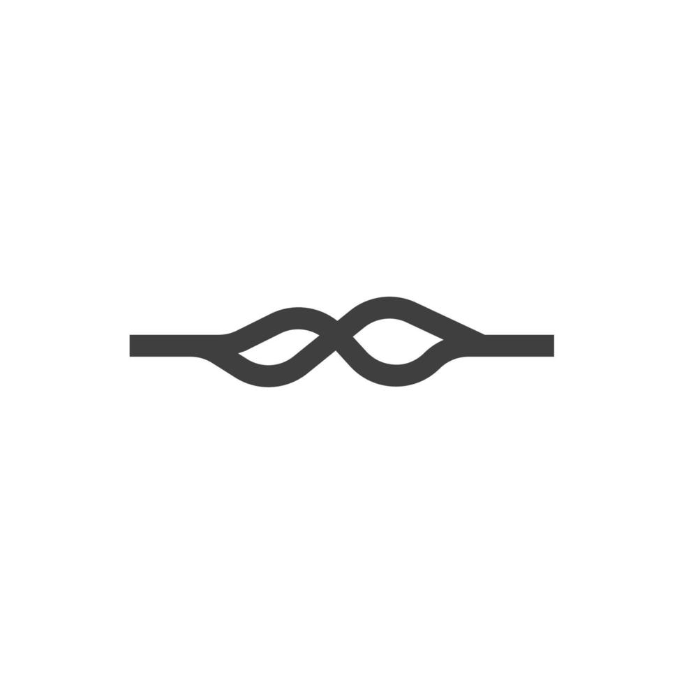 Vector sign of the music sound symbol is isolated on a white background. music sound icon color editable.