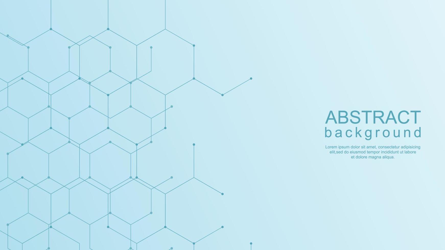 Geometric shape background with modern design vector