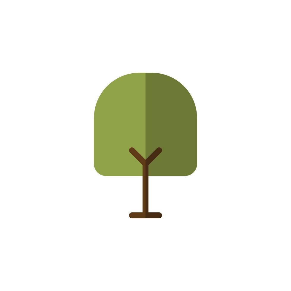 vector de árbol para presentación de icono de símbolo de sitio web