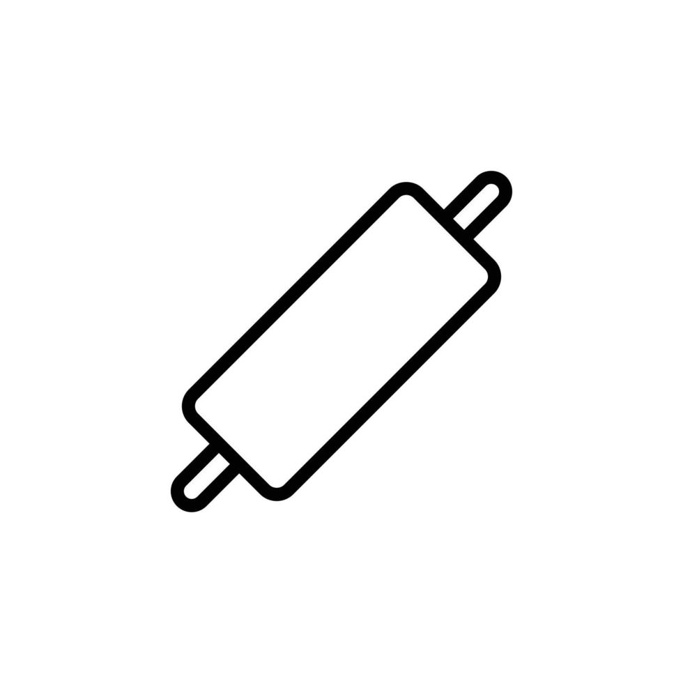 rolling pin vector for website symbol icon presentation