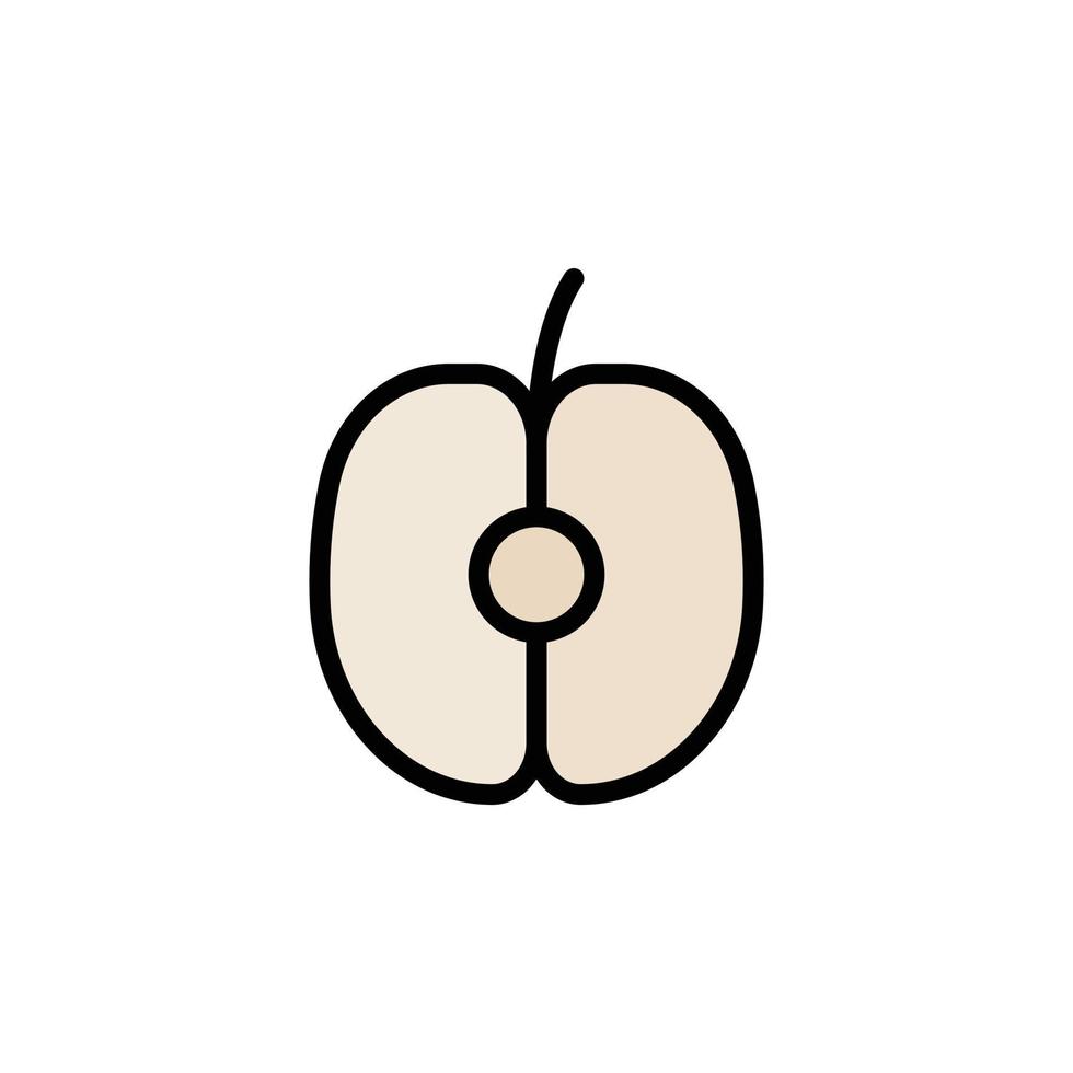 vector de manzana para presentación de icono de símbolo de sitio web