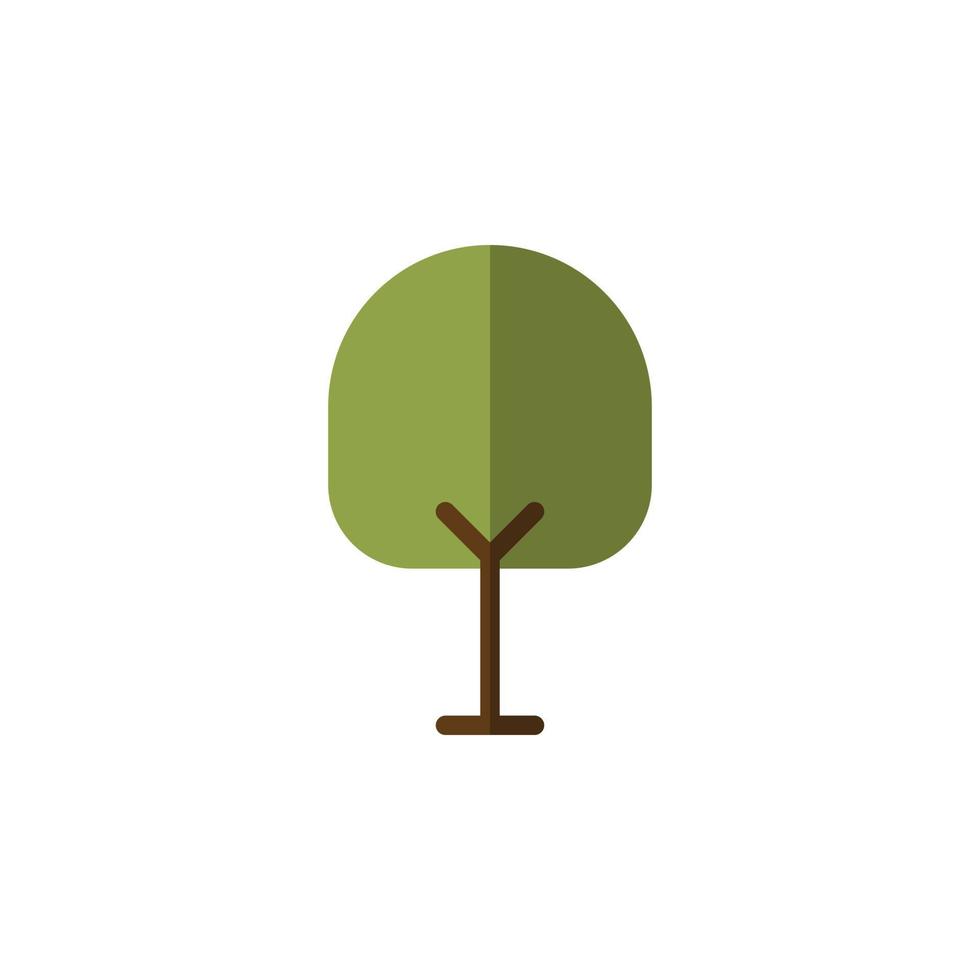 vector de árbol para presentación de icono de símbolo de sitio web