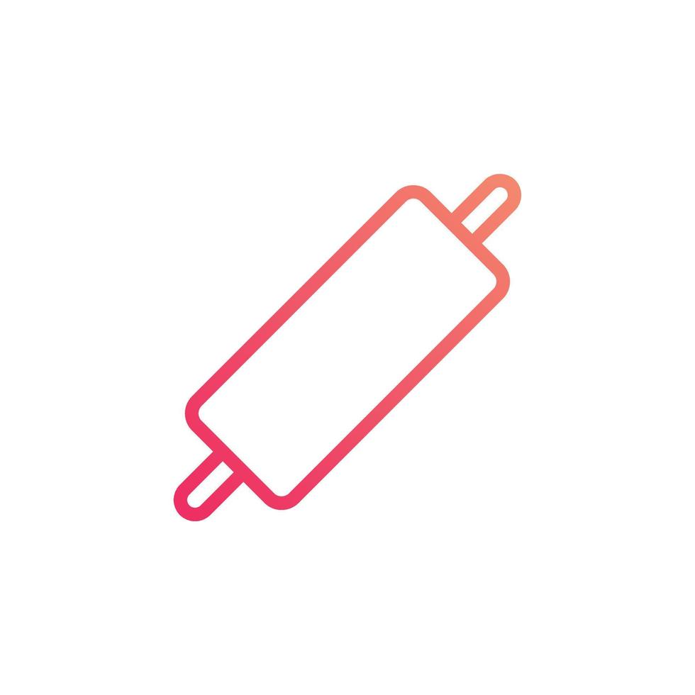 rolling pin vector for website symbol icon presentation