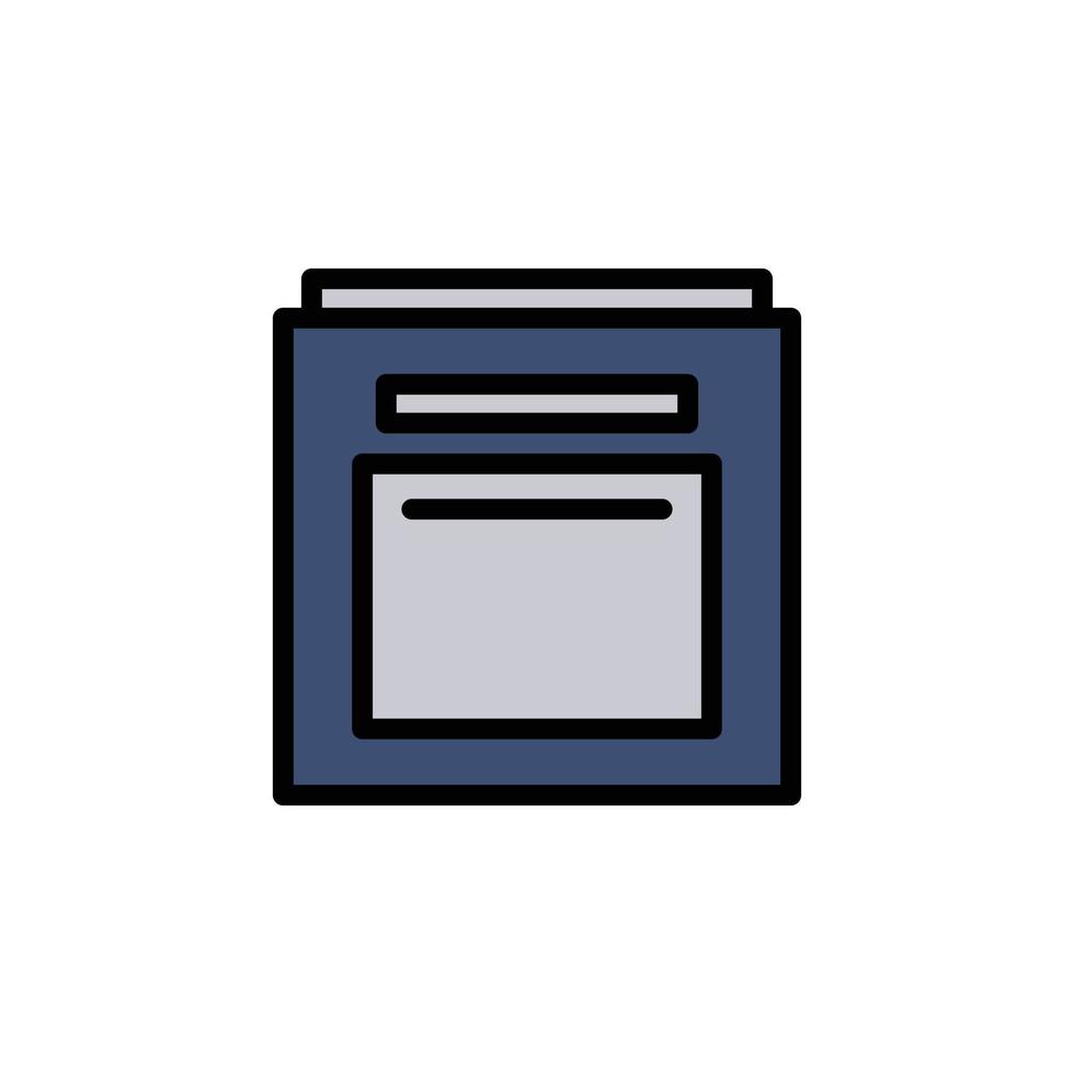 oven vector for website symbol icon presentation