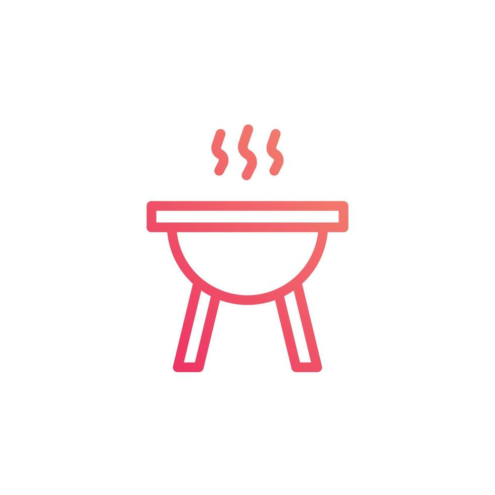 Grill vector for website symbol icon presentation