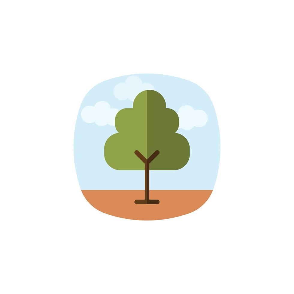 tree vector for website symbol icon presentation