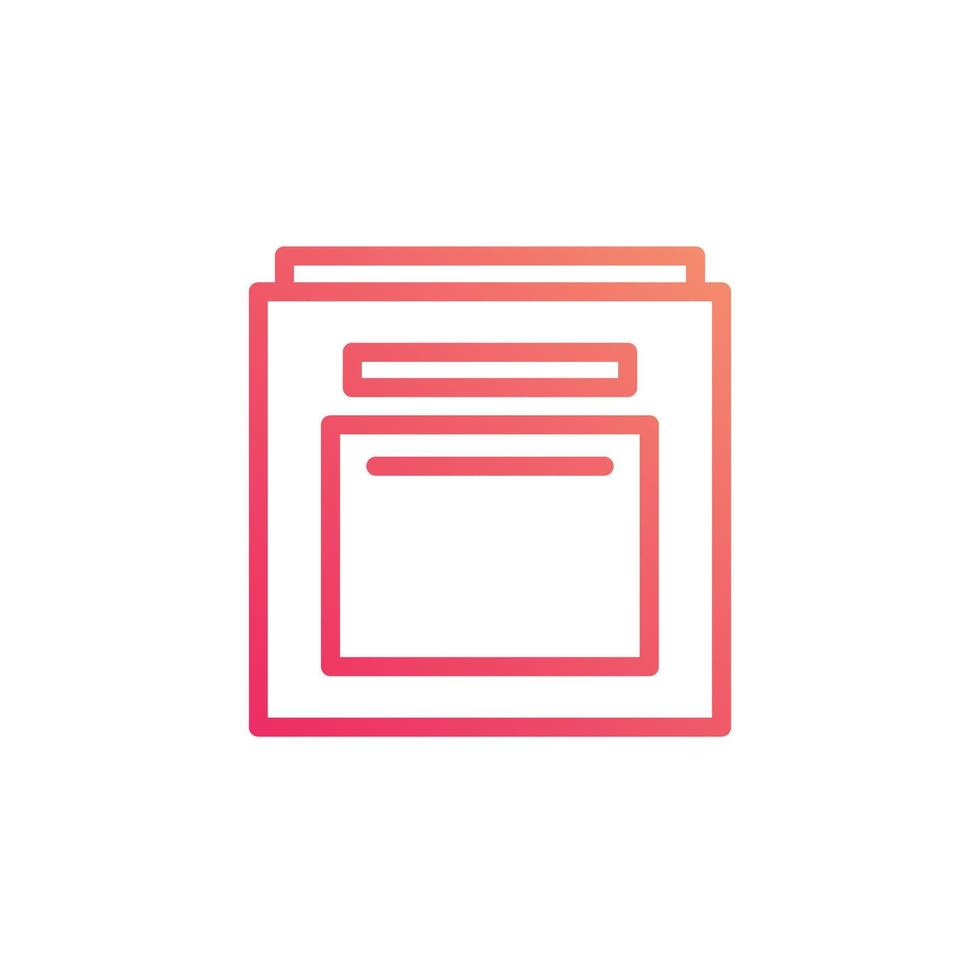 oven vector for website symbol icon presentation