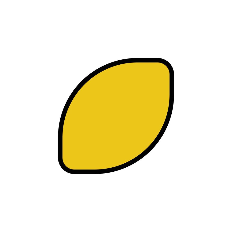 lemon vector for website symbol icon presentation