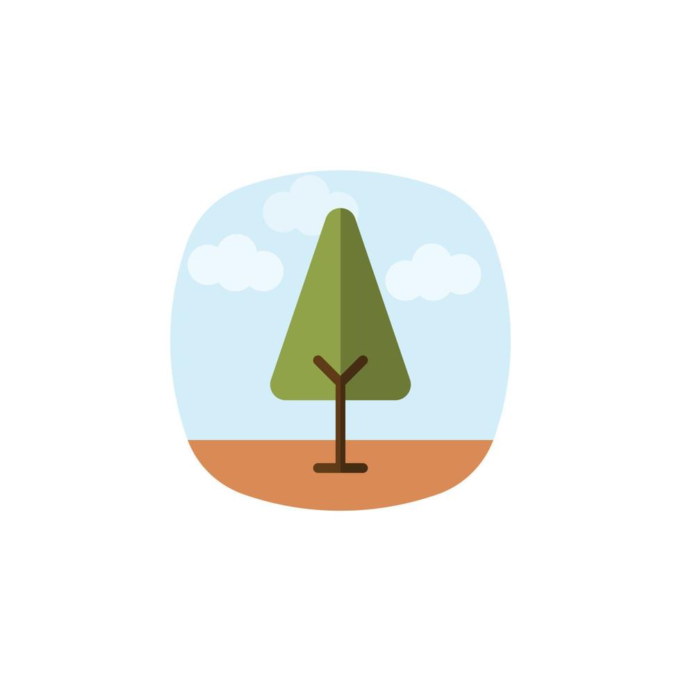 tree vector for website symbol icon presentation