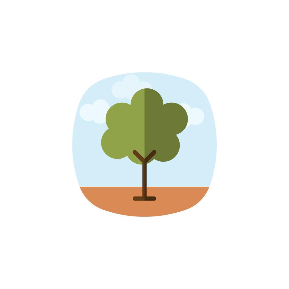 tree vector for website symbol icon presentation