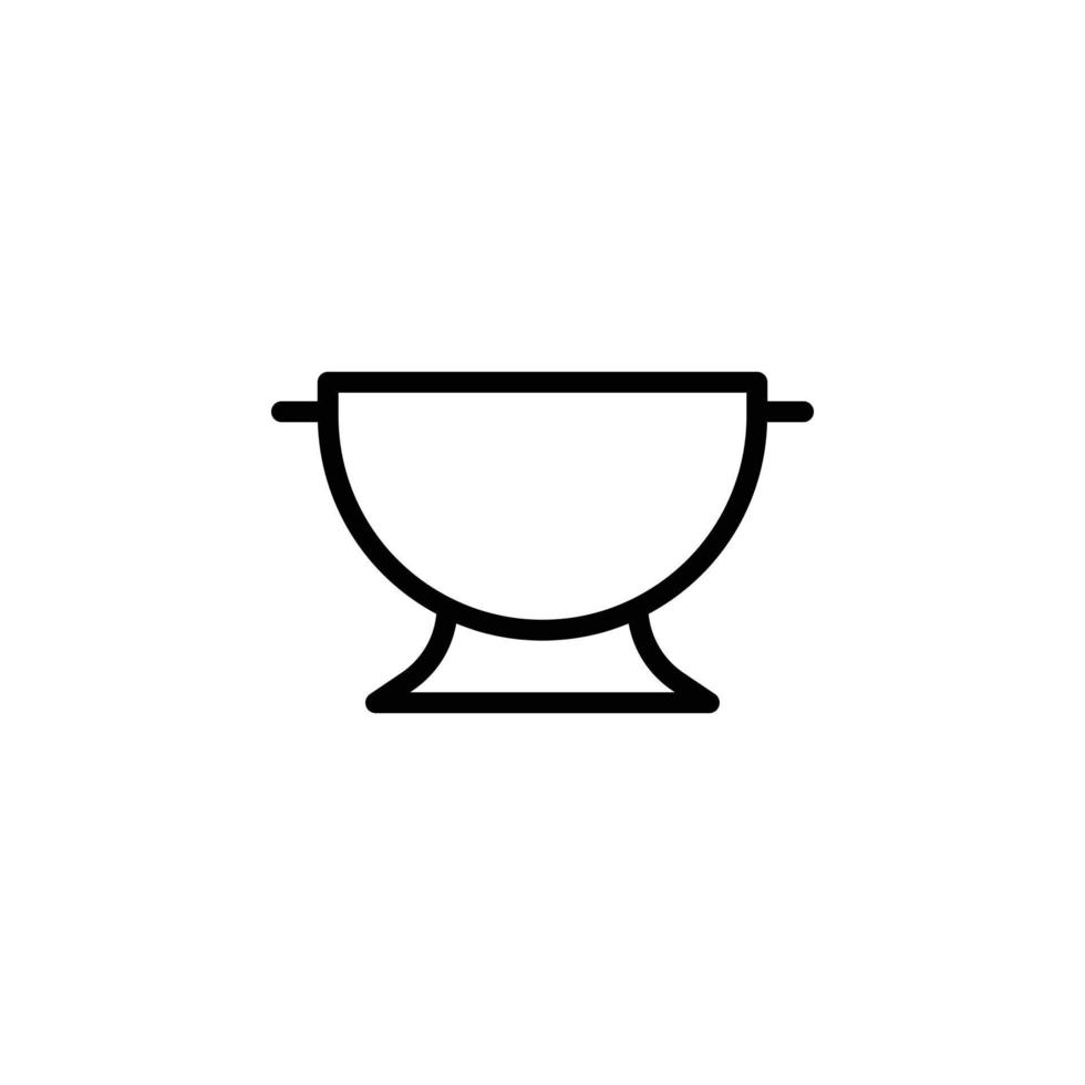 rice bowl vector for website symbol icon presentation