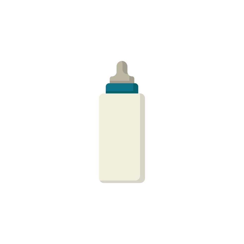 vector de bebé de botella de leche para presentación de icono de símbolo de sitio web