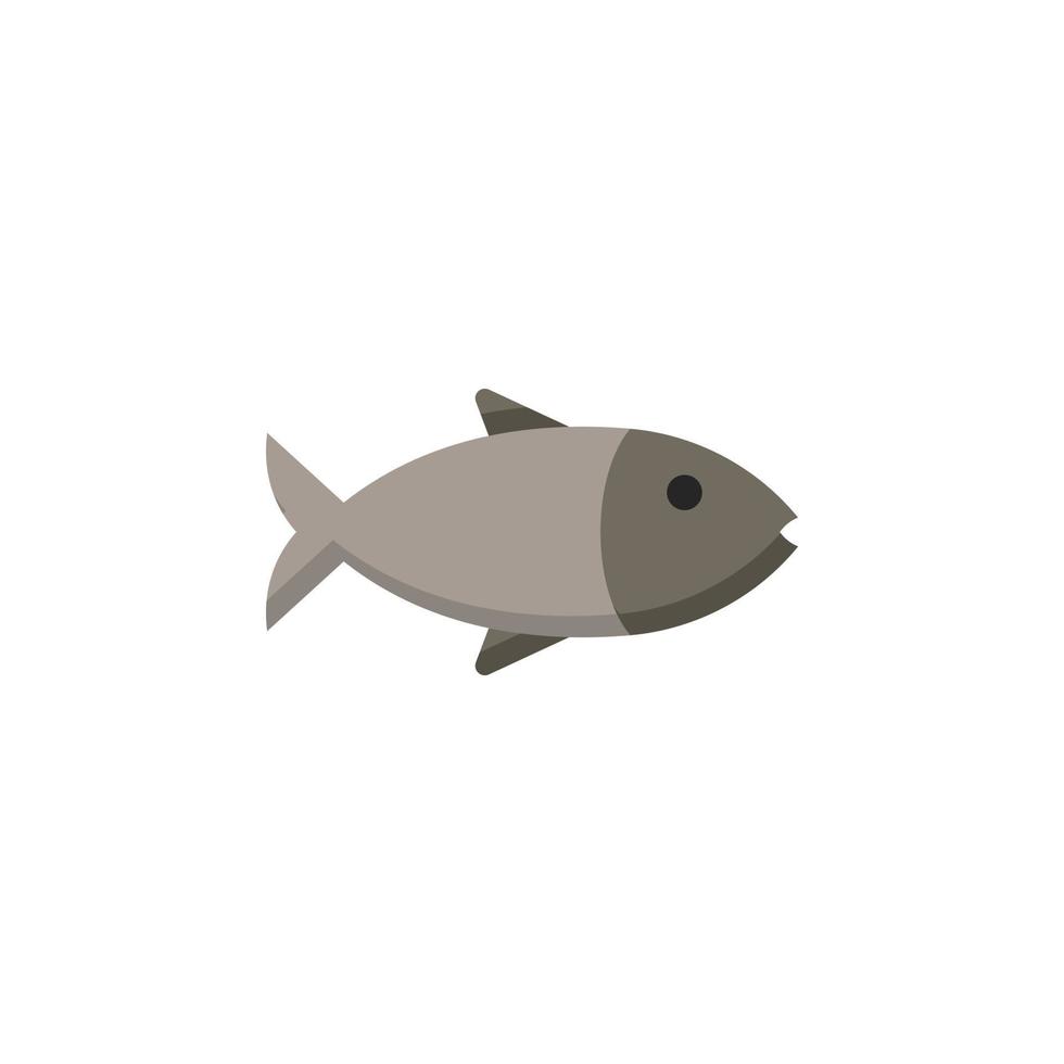 vector de pescado para la presentación del icono del símbolo del sitio web