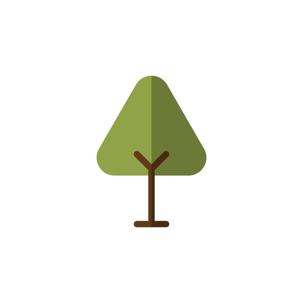 vector de árbol para presentación de icono de símbolo de sitio web