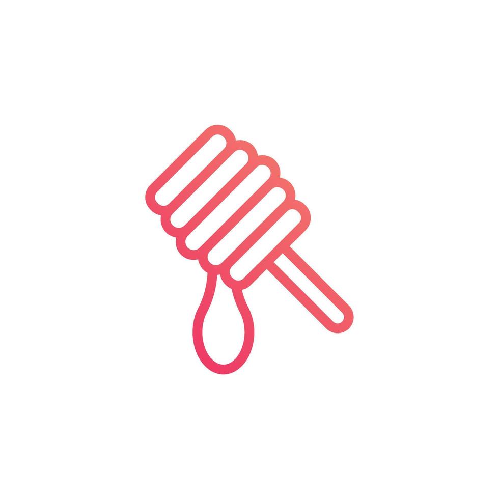 honey dipper vector for website symbol icon presentation