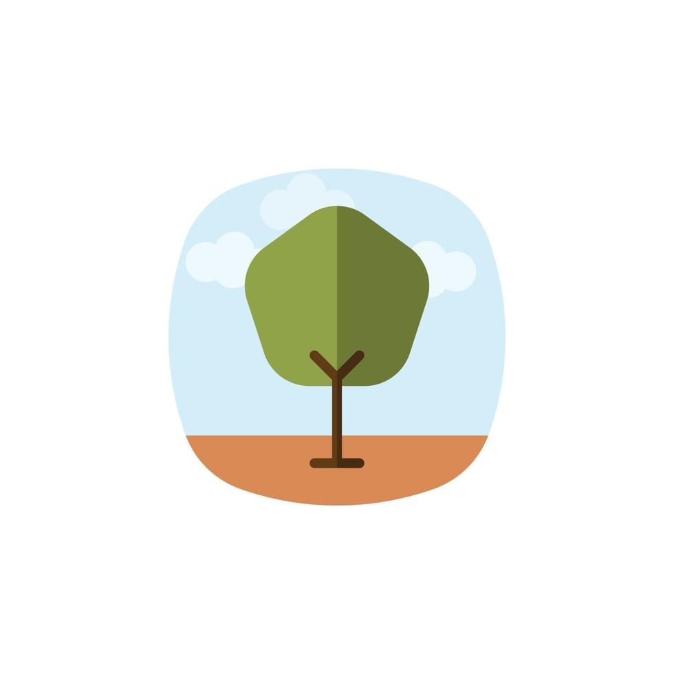 tree vector for website symbol icon presentation