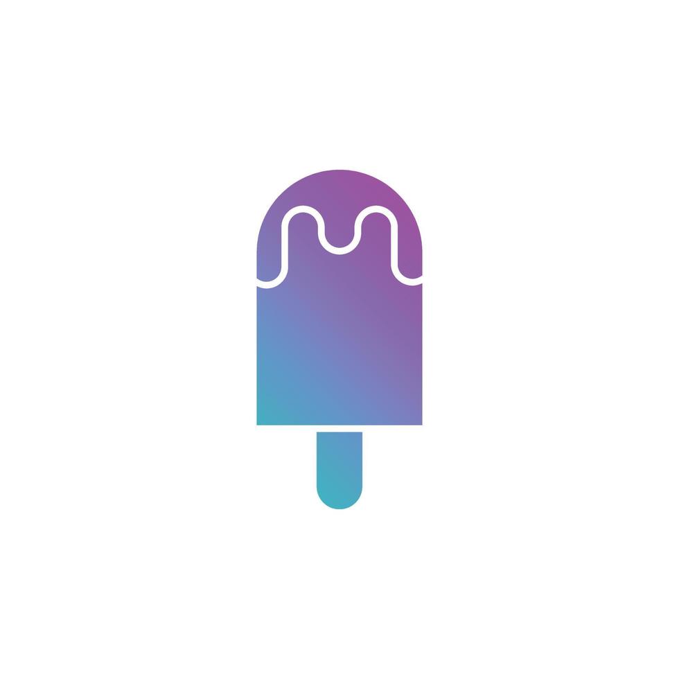 vector de helado para presentación de icono de símbolo de sitio web