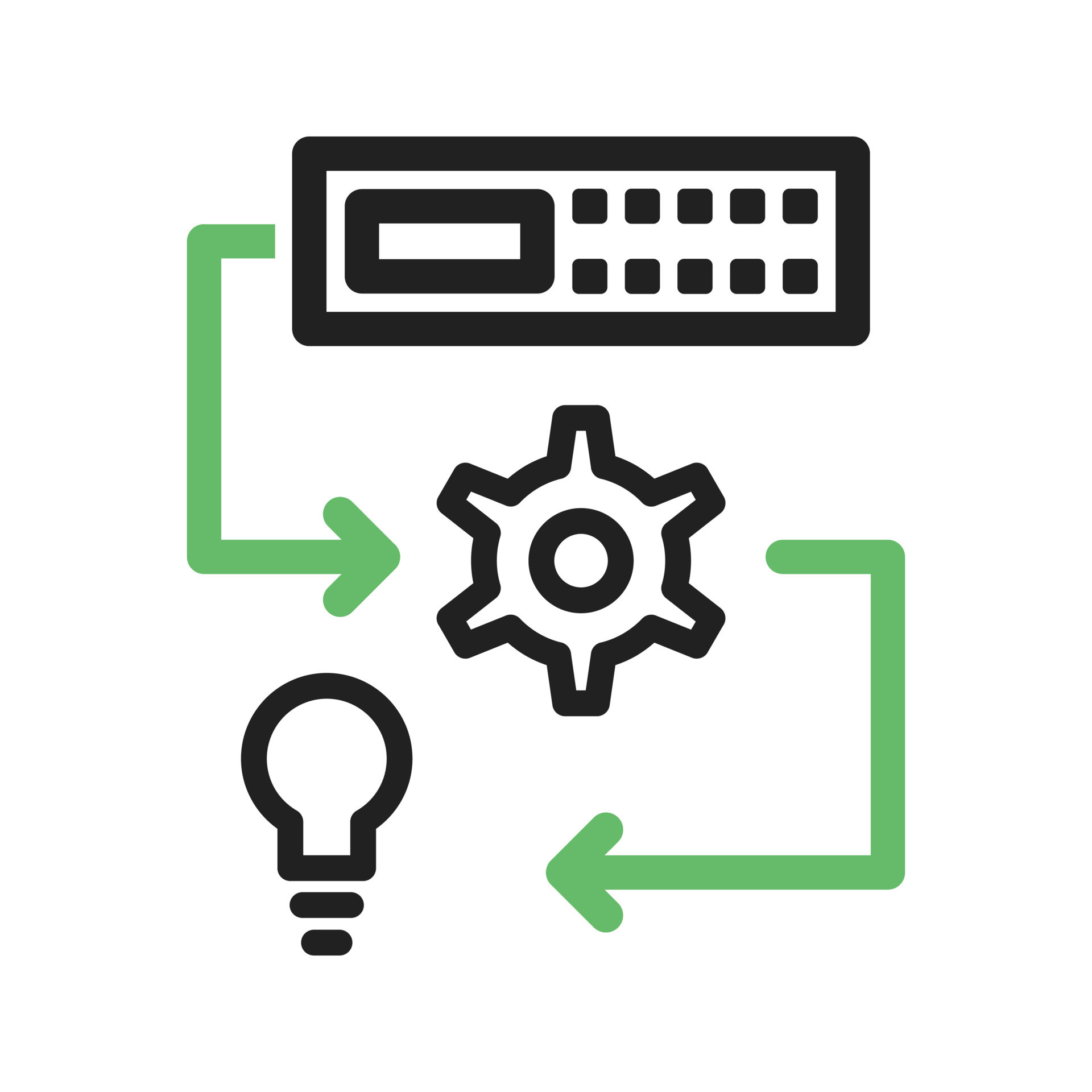 Machine Learning Line Green and Black Icon 9690017 Vector Art at Vecteezy
