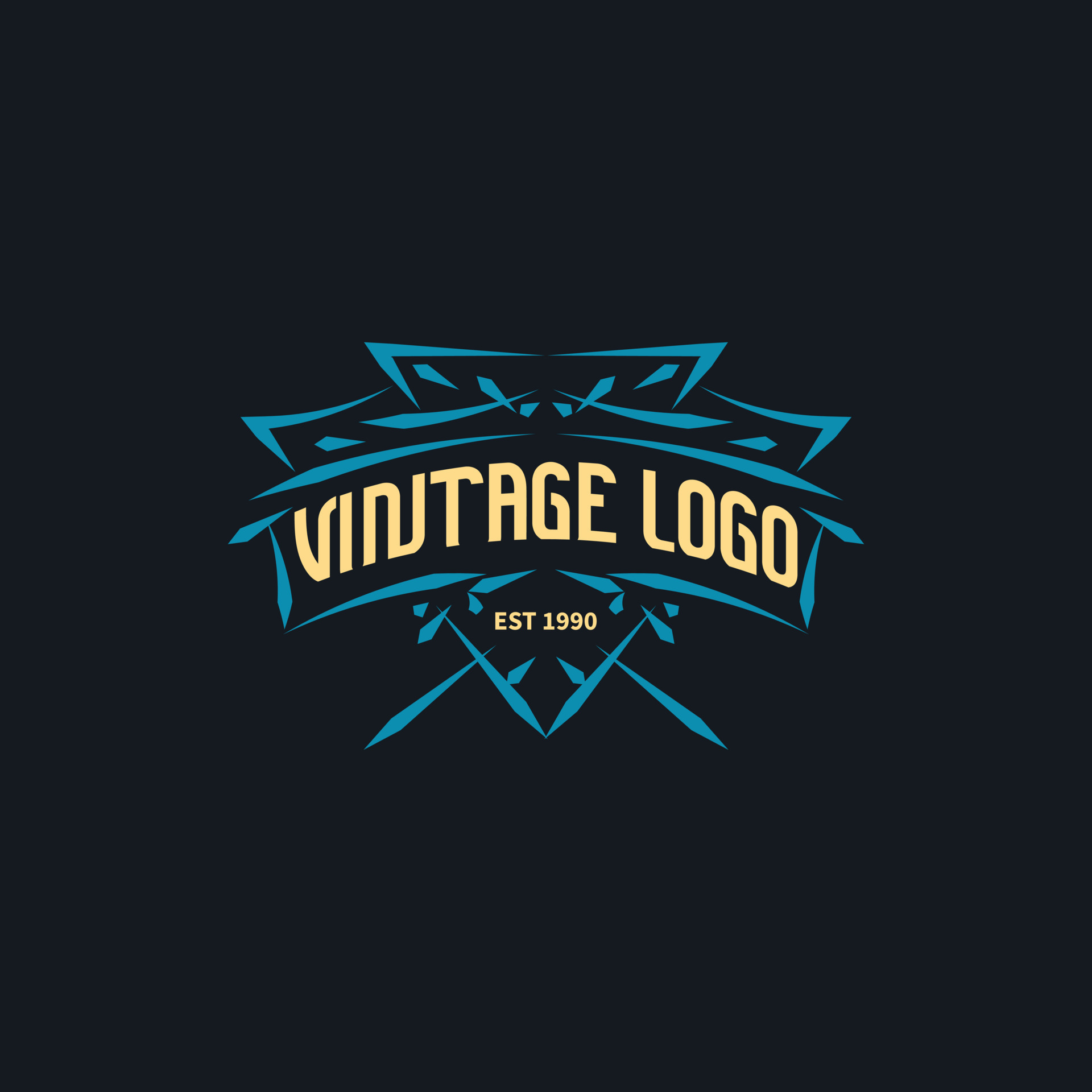Vintage or Retro Label Badge for Apparel Logo. Classic ...