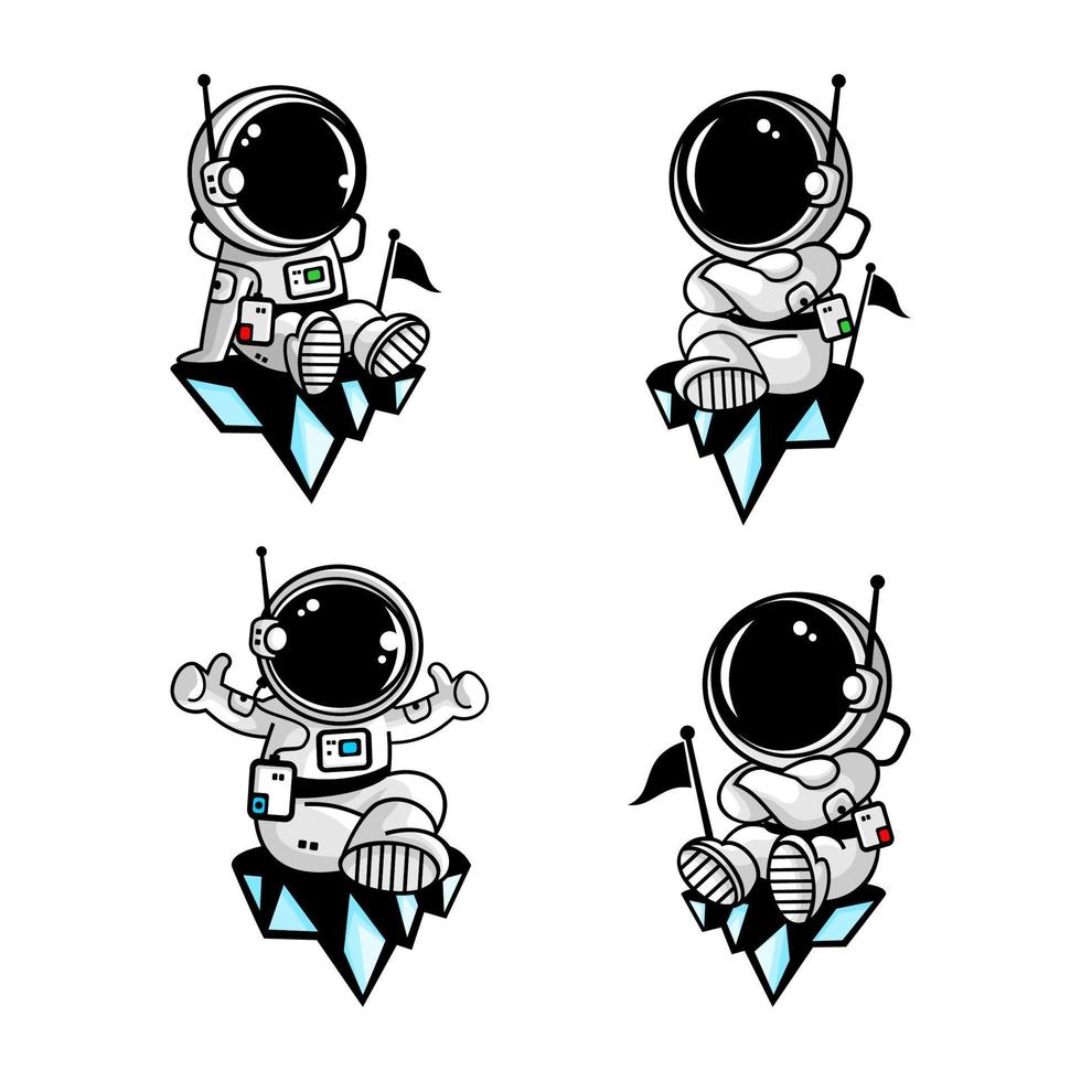 ASTRONAUTS LOGO VECTOR