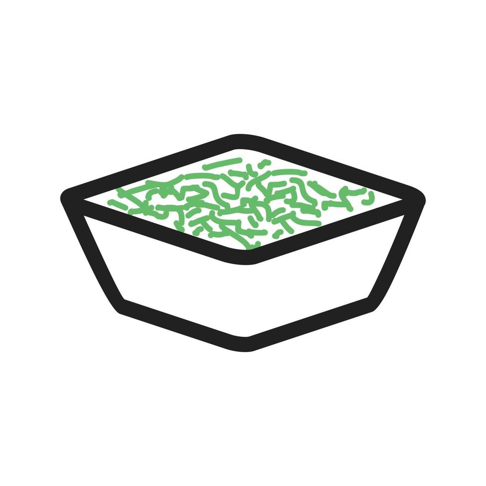 Coleslaw Line Green and Black Icon 9691394 Vector Art at Vecteezy