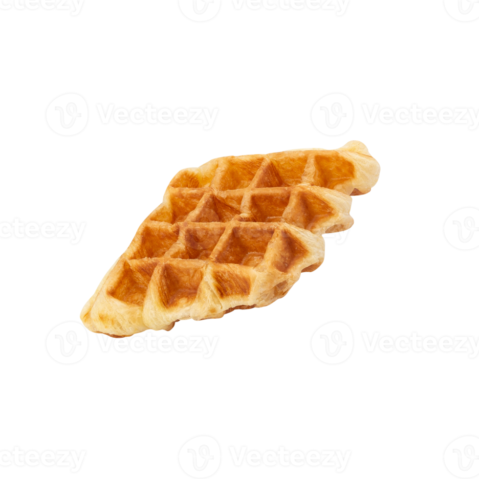 Croissant Waffle cutout, Png file