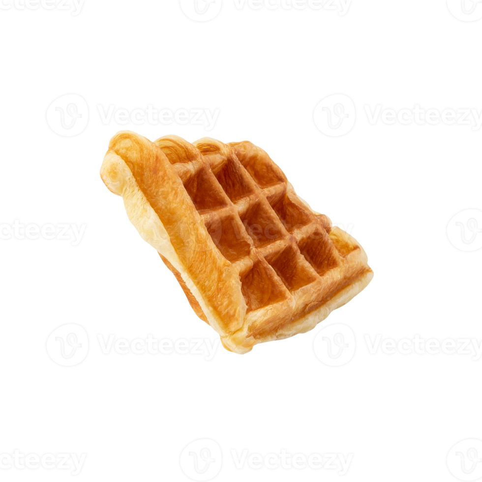 Croissant Waffle cutout, Png file