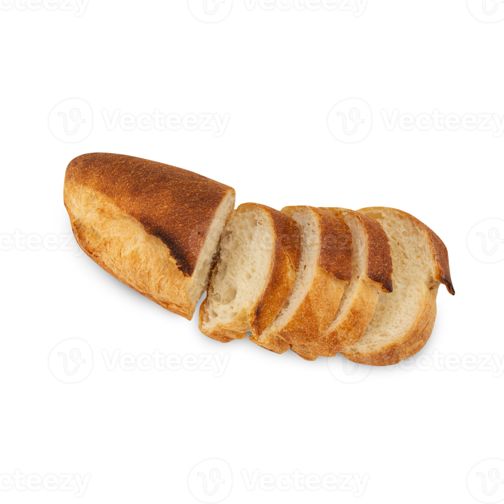 Baguette Bread cutout, Png file