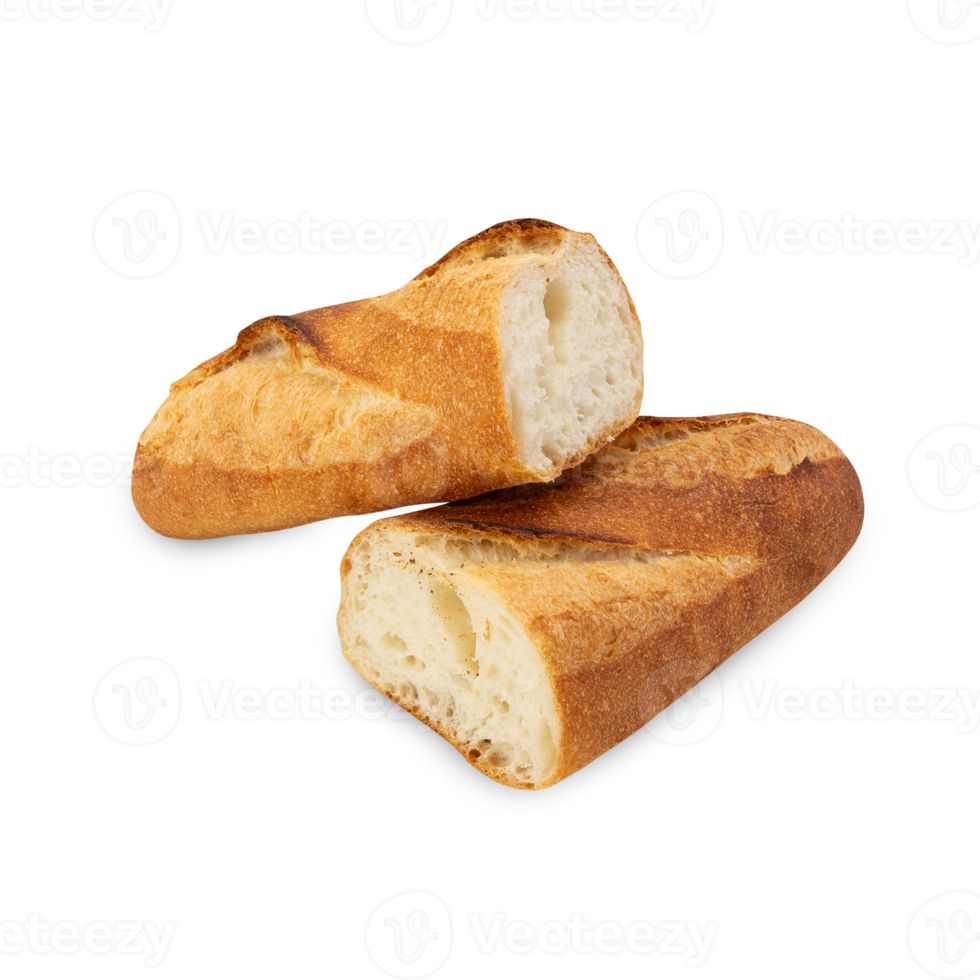 Baguette Bread cutout, Png file
