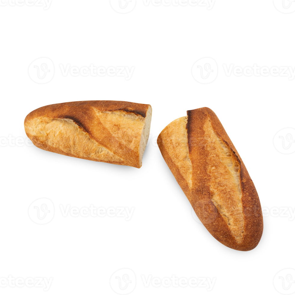 Baguette Bread cutout, Png file