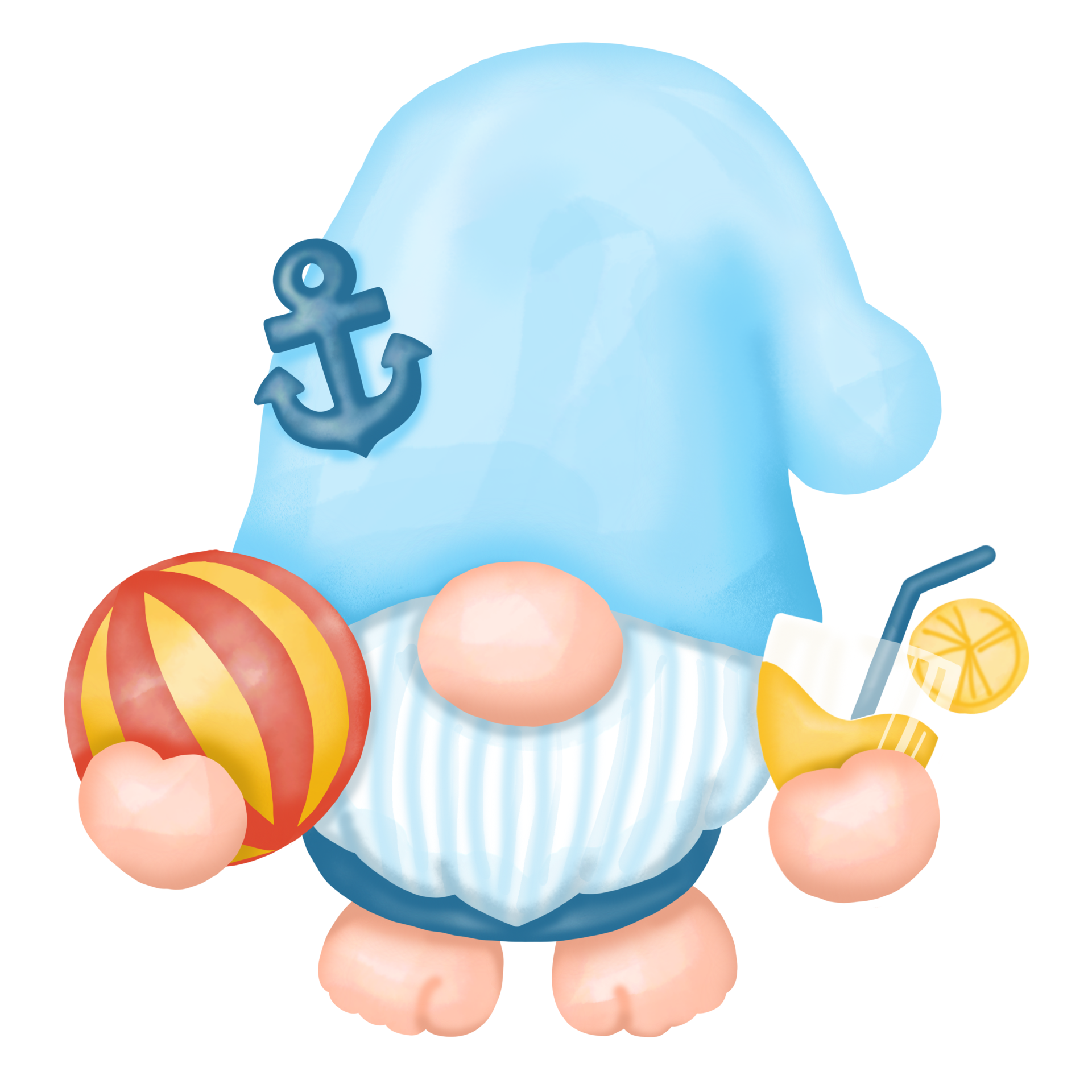 Summer Gnomes Clipart, Beach Gnomes 9693962 PNG