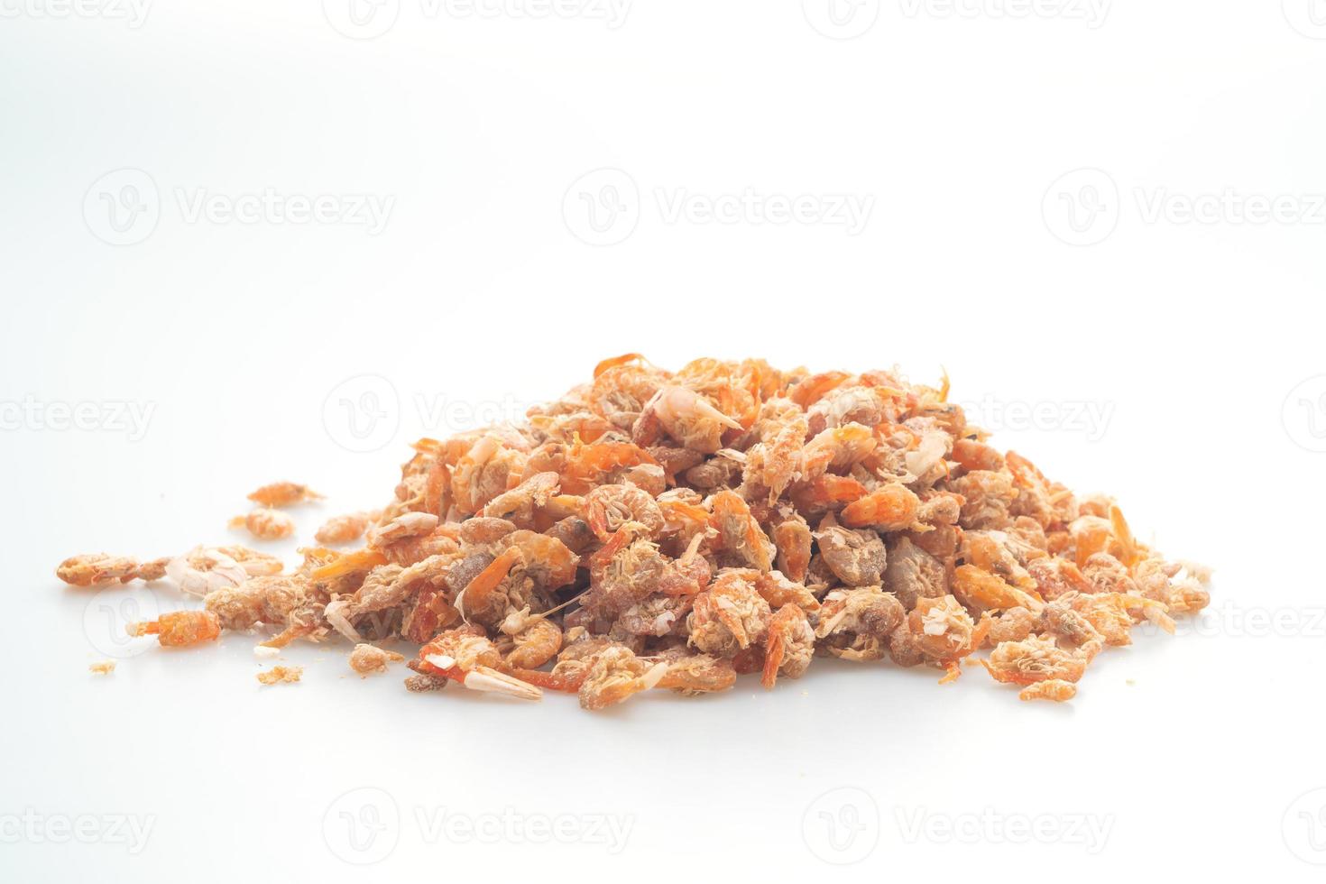 dried shrimps or dried salted prawn photo