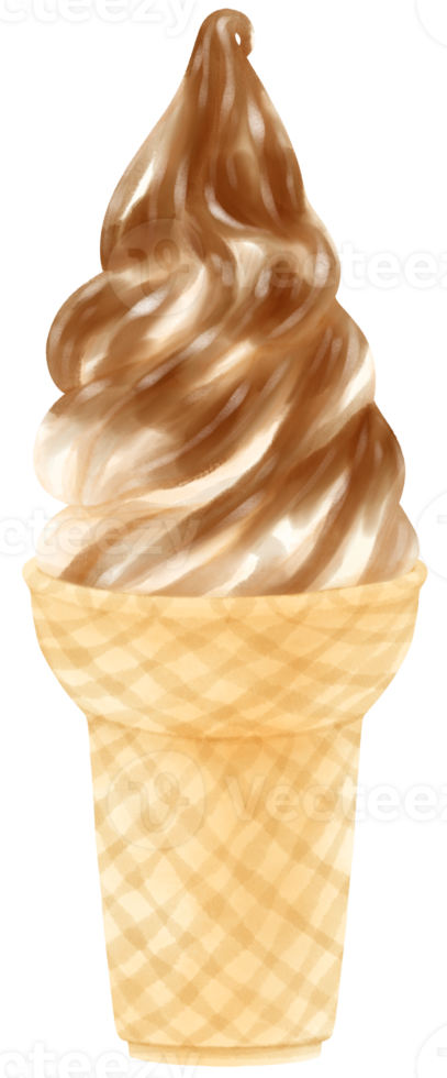 ice cream watercolor png