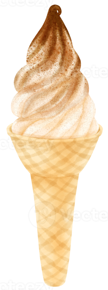 ice cream watercolor png