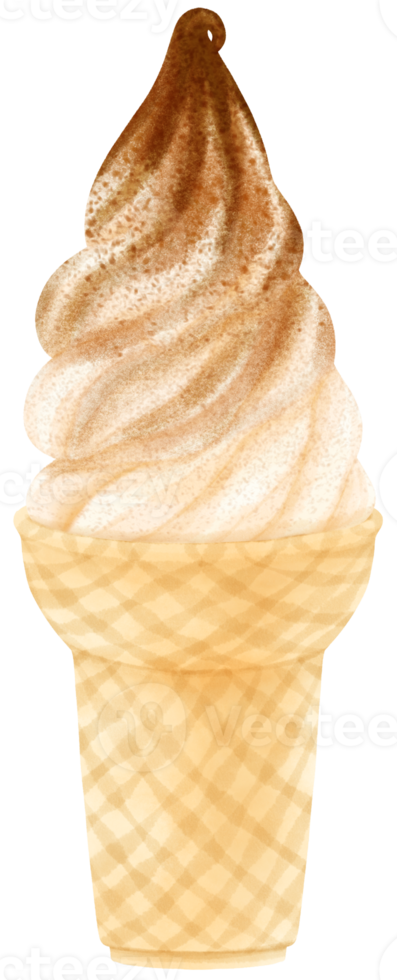 ice cream watercolor png