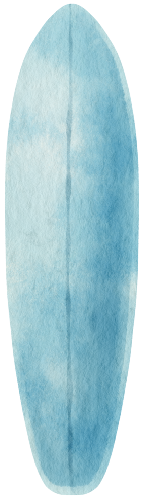 surfplank sportuitrusting aquarel strand item png